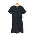 ザラ ZARA ボックスプリーツニットミニワンピース レディース import:S