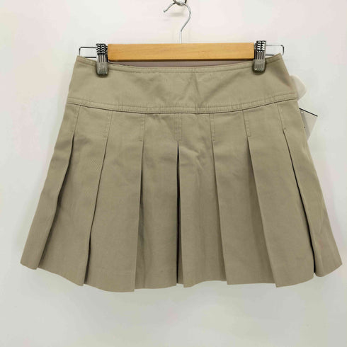 バーバリーブルーレーベル BURBERRY BLUE LABEL 裏地ノバチェック バックル ミニスカート レディース 38