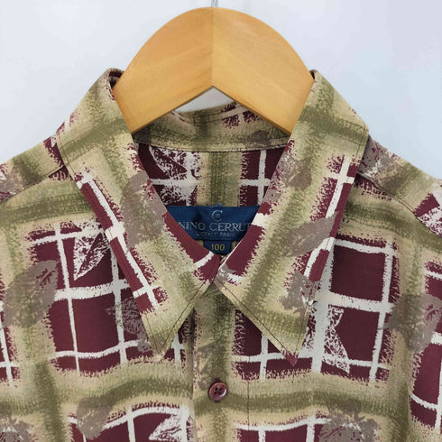 セルッティ NINO CERRUTI 総柄 L/S シャツ メンズ