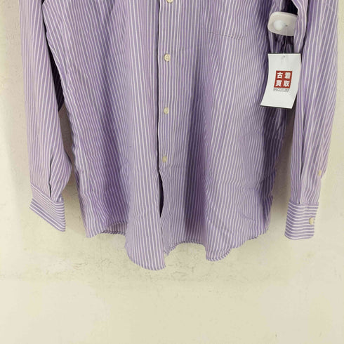 KIRKLAND コットンストライプL/S BDシャツ メンズ 162/1