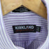 KIRKLAND コットンストライプL/S BDシャツ メンズ 162/1