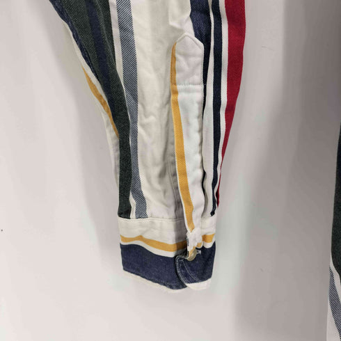 チャップスラルフローレン CHAPS RALPH LAUREN マルチストライプ L/S BD シャツ メンズ JPN:M