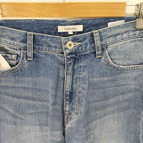 ラブレス LOVELESS ウォッシュドデニムパンツ レディース JPN:36