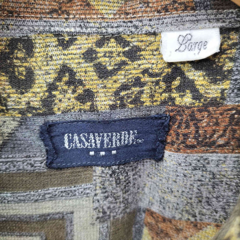 CASAVERDE 総柄 L/S シャツ メンズ JPN:L
