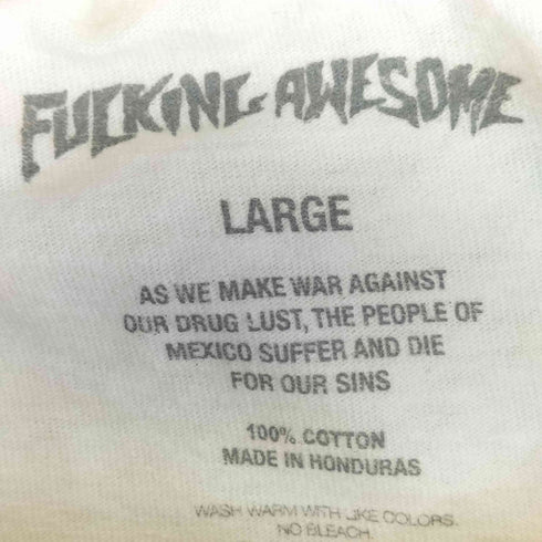 ファッキンオーサム FUCKING AWESOME 18ss Dill Drugs Tee メンズ JPN:L