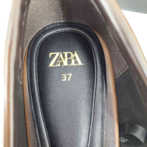ザラ ZARA タッセルローファー レディース JPN:37