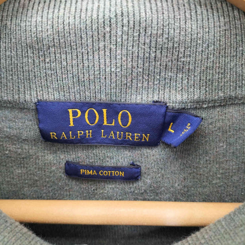 ポロラルフローレン POLO RALPH LAUREN ポニー刺繍 ハーフジップニット L/S メンズ JPN:L