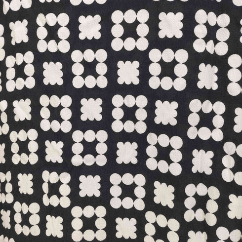 ザラ ZARA 幾何学模様シャツドレス レディース M