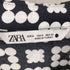 ザラ ZARA 幾何学模様シャツドレス レディース M