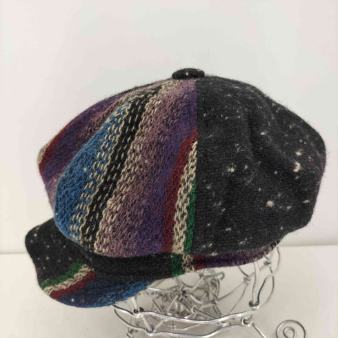ニューヨークハット NEWYORK HAT&CAP CO. ウール100% 切替 キャスケット レディース JPN:L
