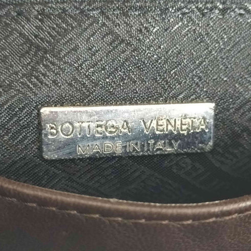 ボッテガヴェネタ BOTTEGA VENETA イタリア製 イントレチャート レザー メッセンジャーバッグ レディース