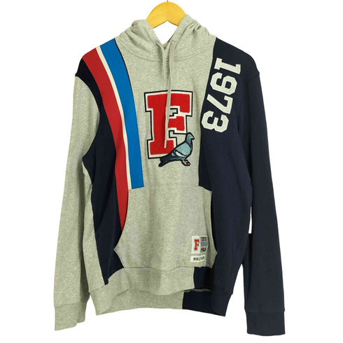 フィラ FILA ×STAPLE PIGEON パッチワークプルオーバーパーカー メンズ L
