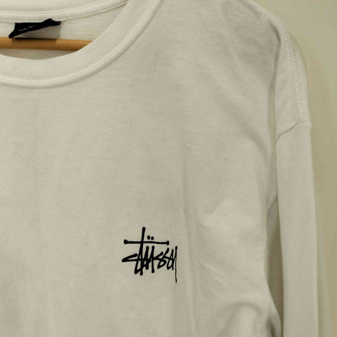ステューシー Stussy ロゴプリント クルーネック L/L Tシャツ メンズ import:L