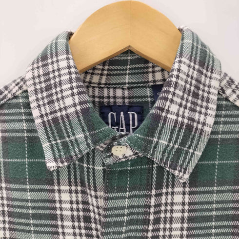 ギャップ Gap OLD 紺タグ チェック柄ネルシャツ メンズ JPN:S