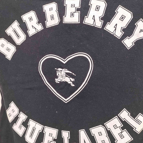 バーバリーブルーレーベル BURBERRY BLUE LABEL Y2K ロゴ プリント 半袖 Tシャツ ピチT レディース JPN:38