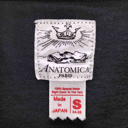 アナトミカ ANATOMICA ポケットTシャツ メンズ JPN:S