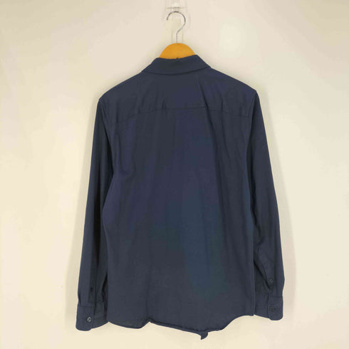 ザラ ZARA KNIT FABRIC ロングスリーブ シャツ メンズ import:M
