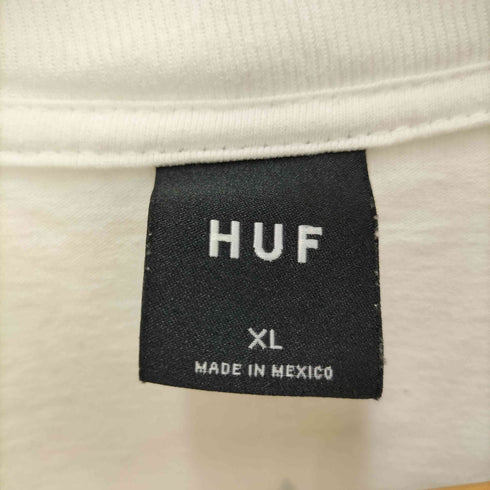 ハフ HUF トライアングル ロゴ クルーネック L/L Tシャツ メンズ import:XL