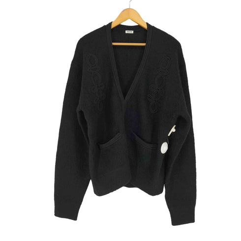 クレドナ CREDONA CREST EMBROIDERY MOHAIR KNIT CARDIGAN レディース FREE