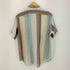 エンジニアードガーメンツ Engineered Garments マルチストライプ バンドカラー S/S シャツ メンズ JPN:M