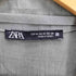 ザラ ZARA レーヨン ポリ カクシュール ブラウス レディース import:M