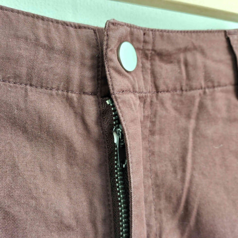 Crying Center シワ加工 センタープレスカーブパンツ レディース M