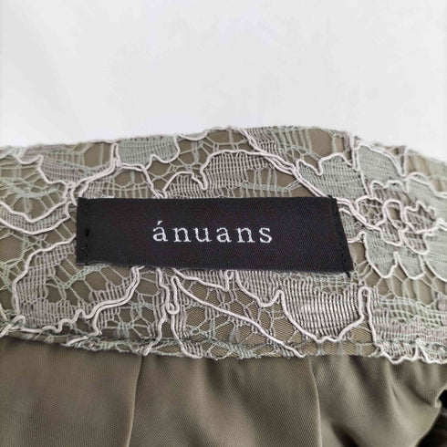 アニュアンス anuans スカラップレーススカート レディース JPN:S
