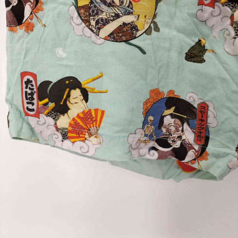 エフアールツー FR2 浮世絵 総柄ショートパンツ メンズ