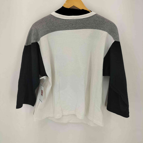 ネペンテス NEPENTHES フロントプリント 切り返し L/S TEE メンズ JPN:M