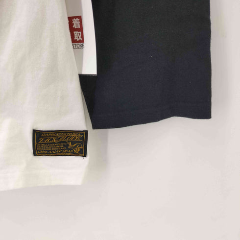 ネペンテス NEPENTHES フロントプリント 切り返し L/S TEE メンズ JPN:M
