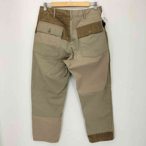 エンジニアードガーメンツ Engineered Garments コーデュロイ切替 リップストップ パッチワーク チノパン メンズ JPN:S