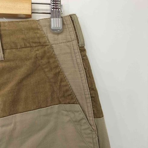 エンジニアードガーメンツ Engineered Garments コーデュロイ切替 リップストップ パッチワーク チノパン メンズ JPN:S