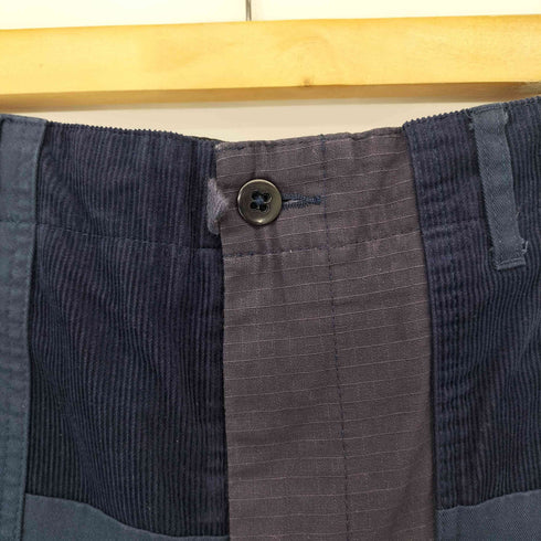 エンジニアードガーメンツ Engineered Garments コーデュロイ切替 リップストップ パッチワーク チノパン メンズ JPN:S