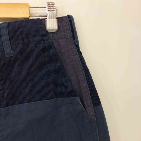 エンジニアードガーメンツ Engineered Garments コーデュロイ切替 リップストップ パッチワーク チノパン メンズ JPN:S