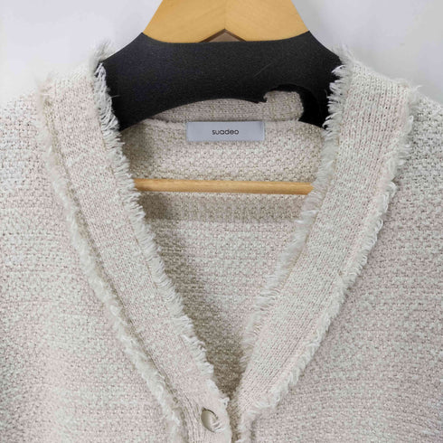 suadeo 23SS ニットツイードジャケット レディース JPN:40