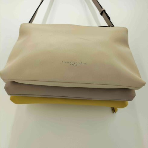 ジャンニキャリーニ GIANNI CHIARINI 三連デザインショルダーバッグ レディース