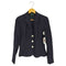ローレンラルフローレン LAUREN RALPH LAUREN 80s 緑タグ リネン 4B テーラードジャケット レディース 4