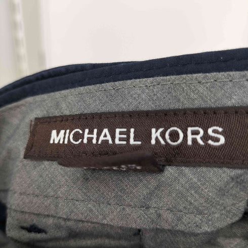 マイケルコース Michael Kors Stretch Cotton Belted Trousers ストレッチコットンベルトトラウザー メンズ 30/30