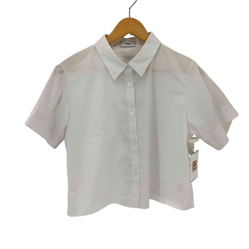 トーナル TONAL 20SS クロップド半袖シャツ レディース JPN:38