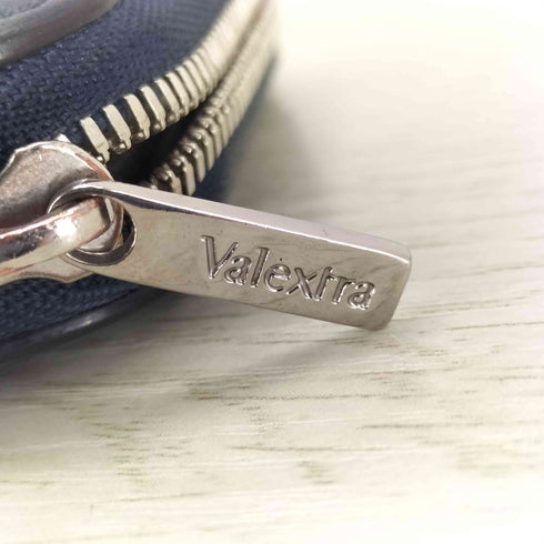 ヴァレクストラ Valextra レザーコンパクトウォレット メンズ