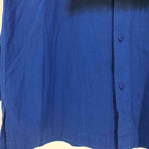 イッセイミヤケメン ISSEY MIYAKE MEN 12SS 黒タグ 板染め コントラスト グラデーションシャツ メンズ JPN:4