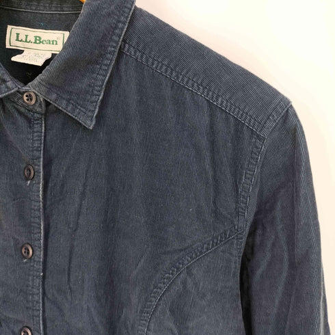 エルエルビーン L.L.Bean 90s ギャザー コーデュロイ シャツワンピース レディース 6