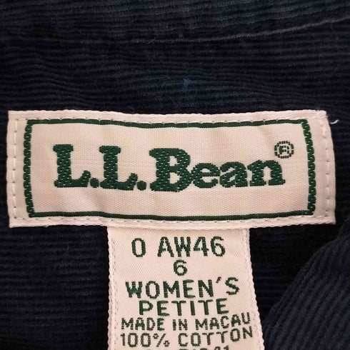 エルエルビーン L.L.Bean 90s ギャザー コーデュロイ シャツワンピース レディース 6