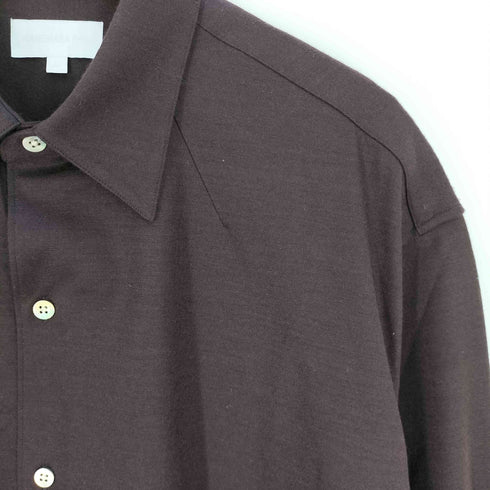 KANEMASA PHIL 36G Ideal Wool Shirt ウール シャツ メンズ JPN:M
