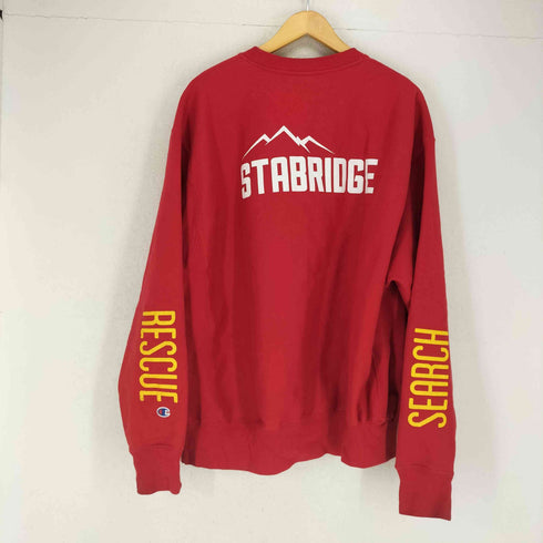 チャンピオン Champion REVERSE WEAVE PATROL 山岳救助隊 STABRIDGE Mountain PATROL SWEAT メンズ JPN:XL