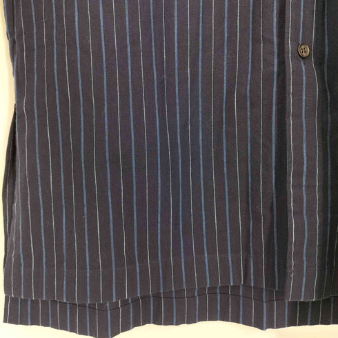 イッセイミヤケメン ISSEY MIYAKE MEN 20AW 黒タグ ドルマンスリーブ ストライプシャツ メンズ JPN:3