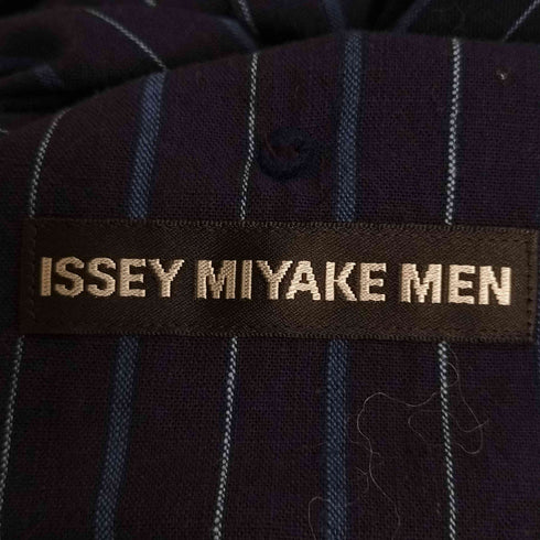 イッセイミヤケメン ISSEY MIYAKE MEN 20AW 黒タグ ドルマンスリーブ ストライプシャツ メンズ JPN:3