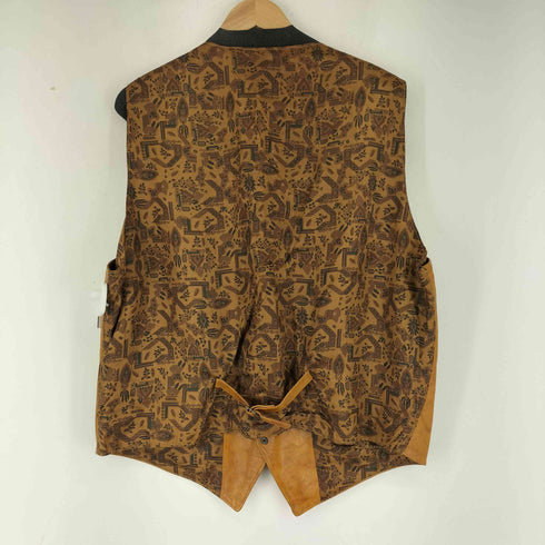 VERA PELLE レザーベスト メンズ import:XL