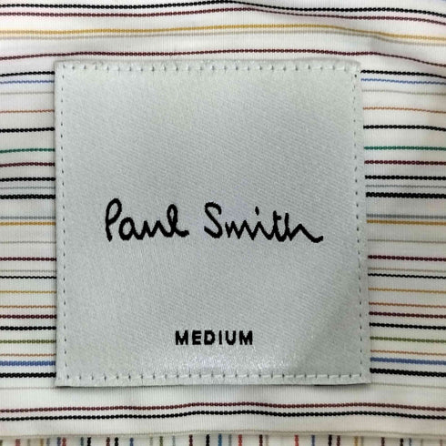 ポールスミス Paul Smith Signature Stripe マルチカラー ストライプ シャツ メンズ import:M