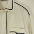 イッセイミヤケメン ISSEY MIYAKE MEN 95AW 銀タグ パイピング トロンプルイユシャツ メンズ JPN:L